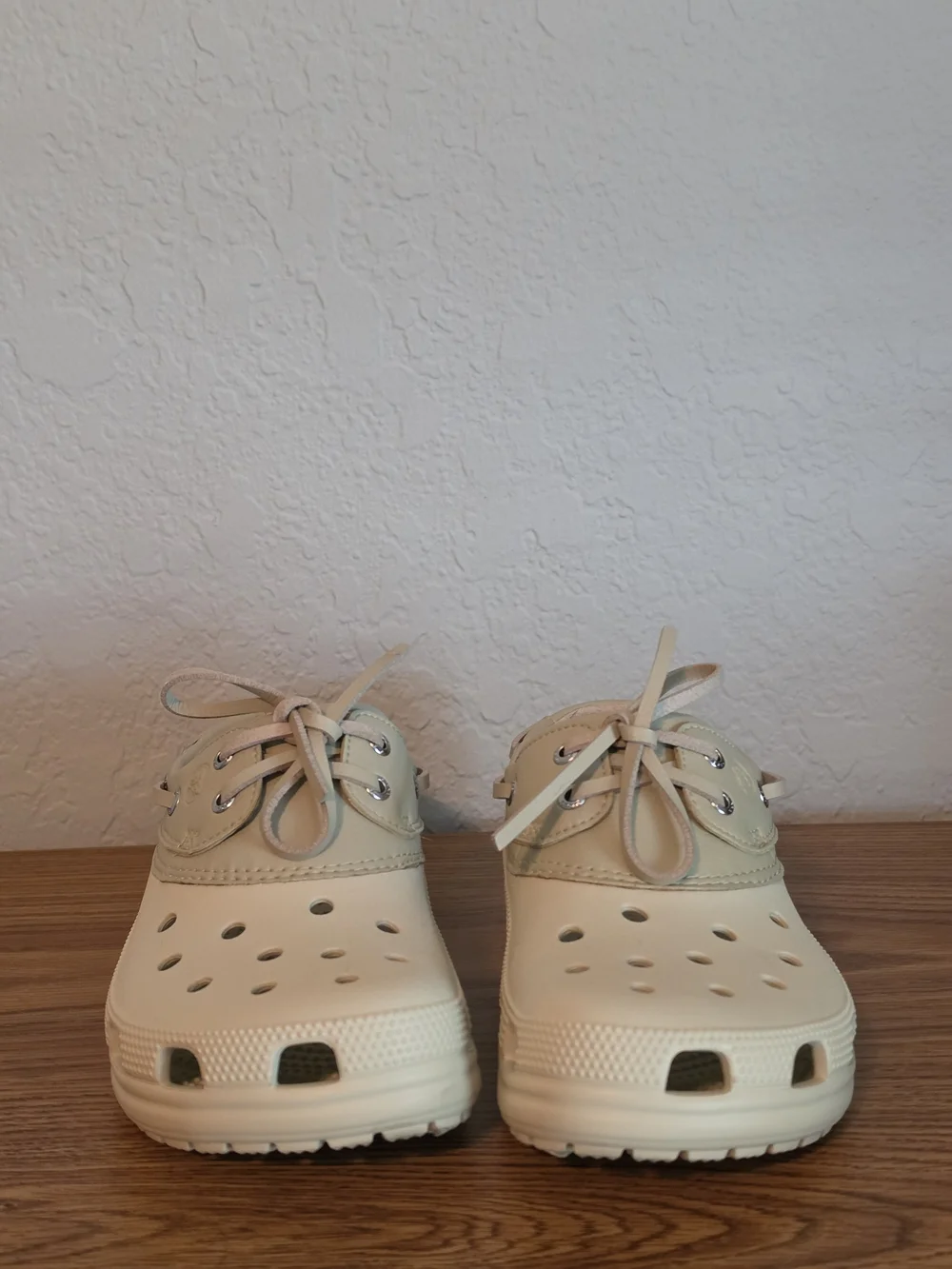 Crocs Classic Boat Shoe - Cream